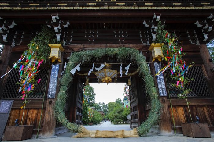 北野天満宮 御誕辰祭 大茅の輪くぐり ごたんしんさい おおちのわくぐり デジスタイル京都